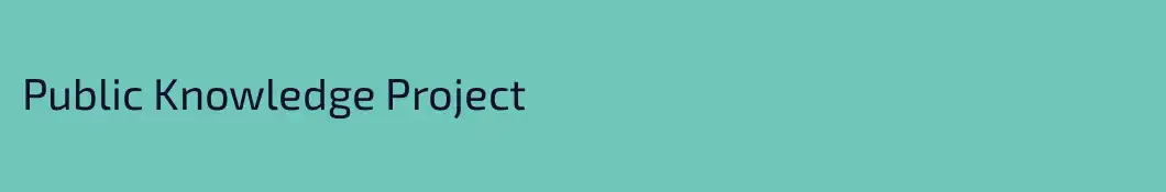Public Knowledge Project